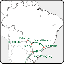 ブラジルマップ
