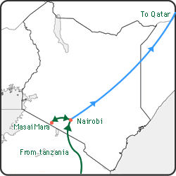 タンザニアマップ